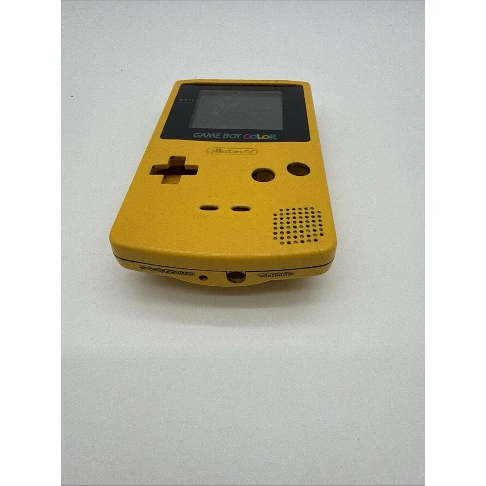 Nintendo Gameboy Color Yellow Shell Parts Only